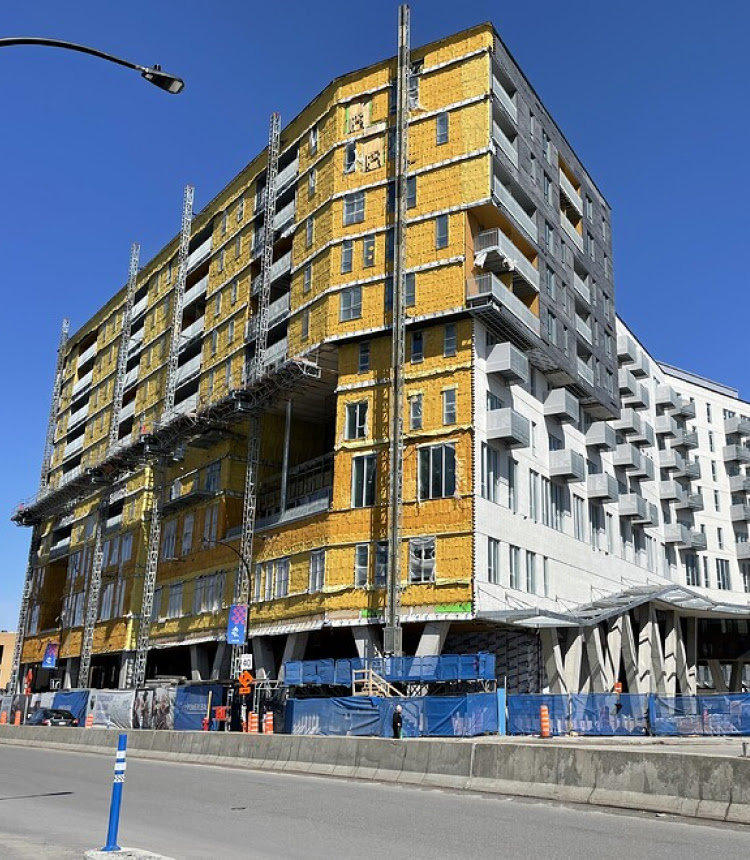 Building envelope insulation Quebec