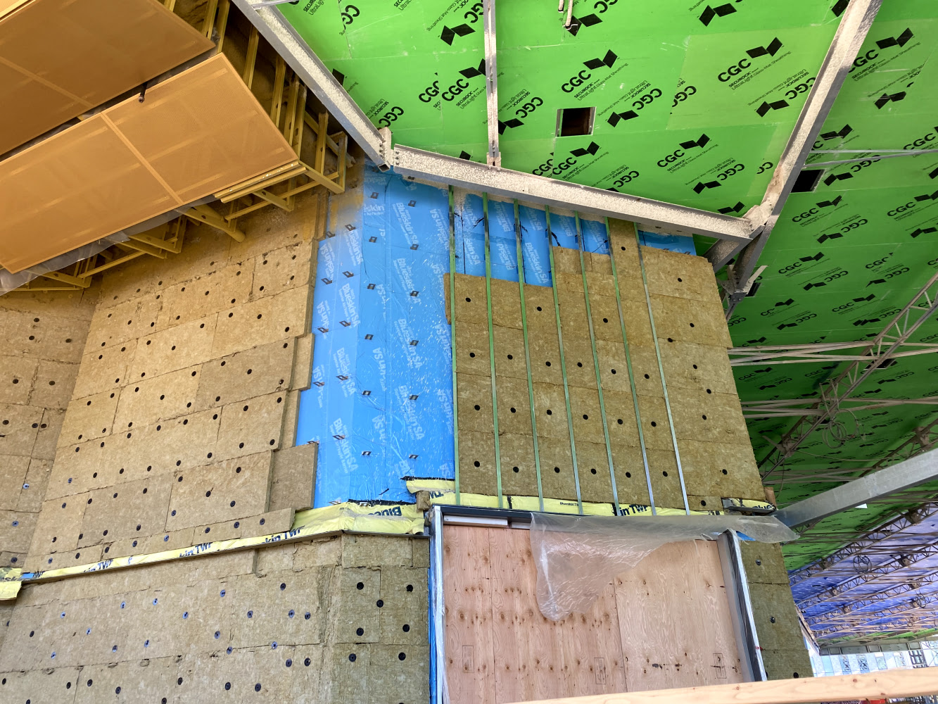 Mineral wool panels commercial insulation Quebec HIZO